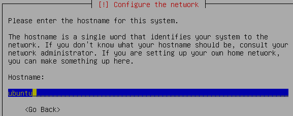 Ubuntu Hostname Setting
